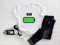 Family "Mama/ Dad/ Kid/ Baby Battery Charge" T-Shirt/ Romper
