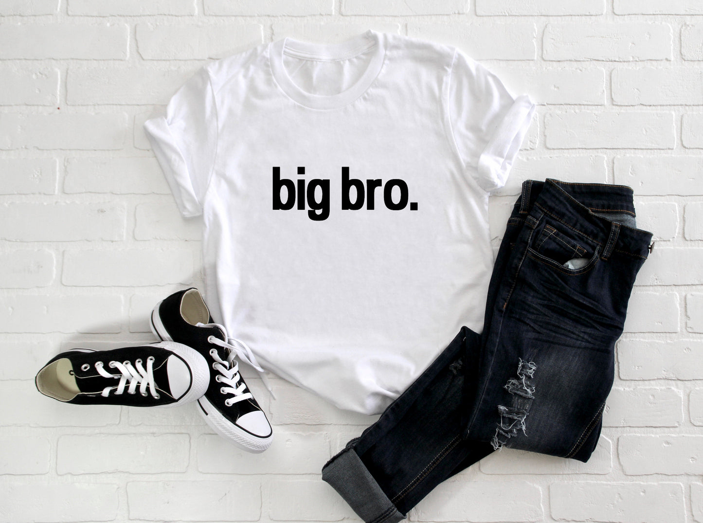 Kid's "Big Bro/ Lil Bro/ Big Sis/ Lil Sis" T-Shirt/ Romper