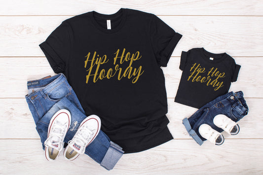 Hip Hop Hooray Adult/ Kid's/ Baby T-Shirt/ Romper