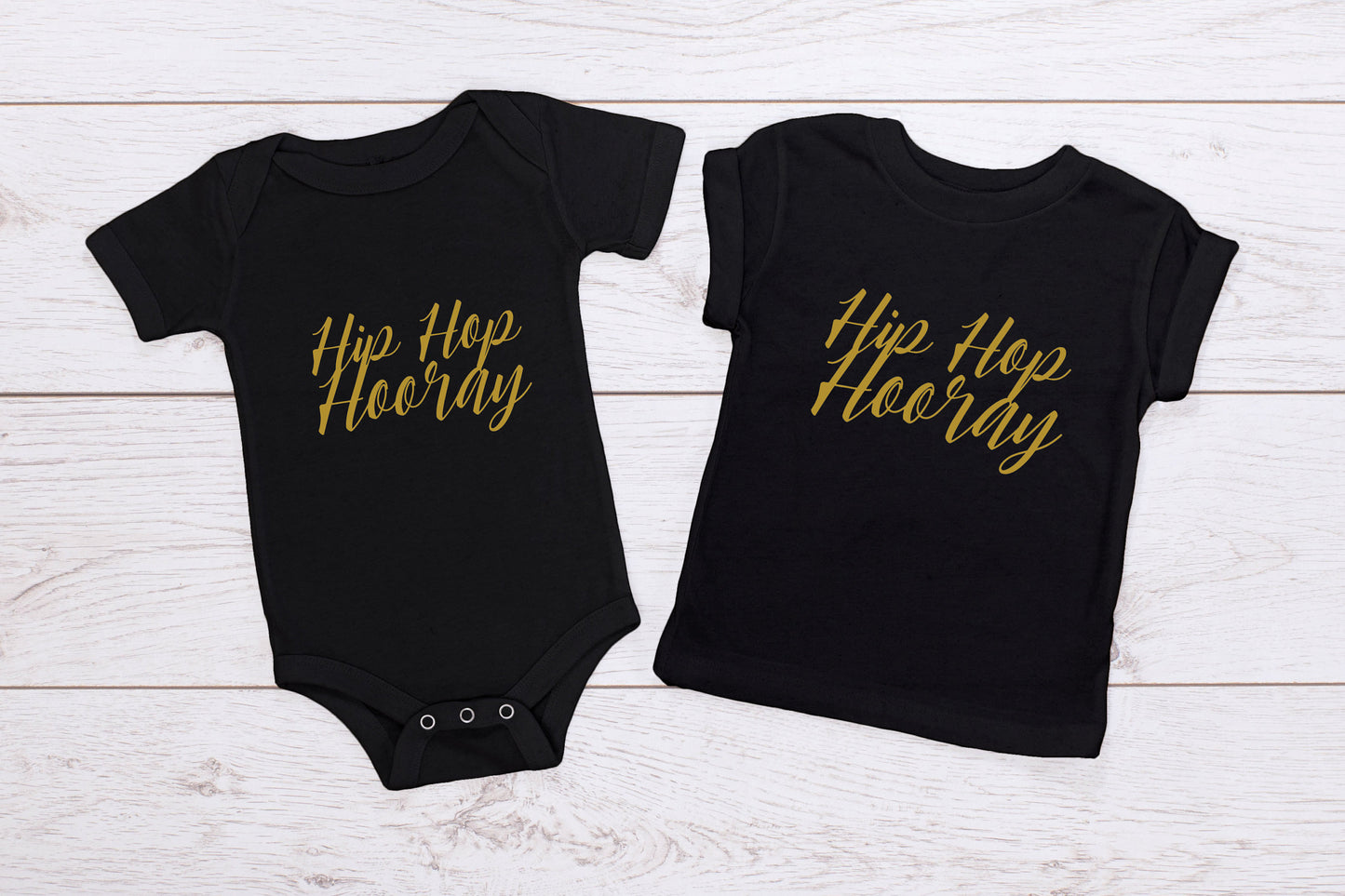 Hip Hop Hooray Adult/ Kid's/ Baby T-Shirt/ Romper