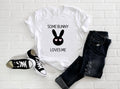 Kid's "Some Bunny Loves Me" Easter T-Shirt/ Romper