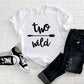 Kid's "Two Wild" 2nd Birthday T-Shirt