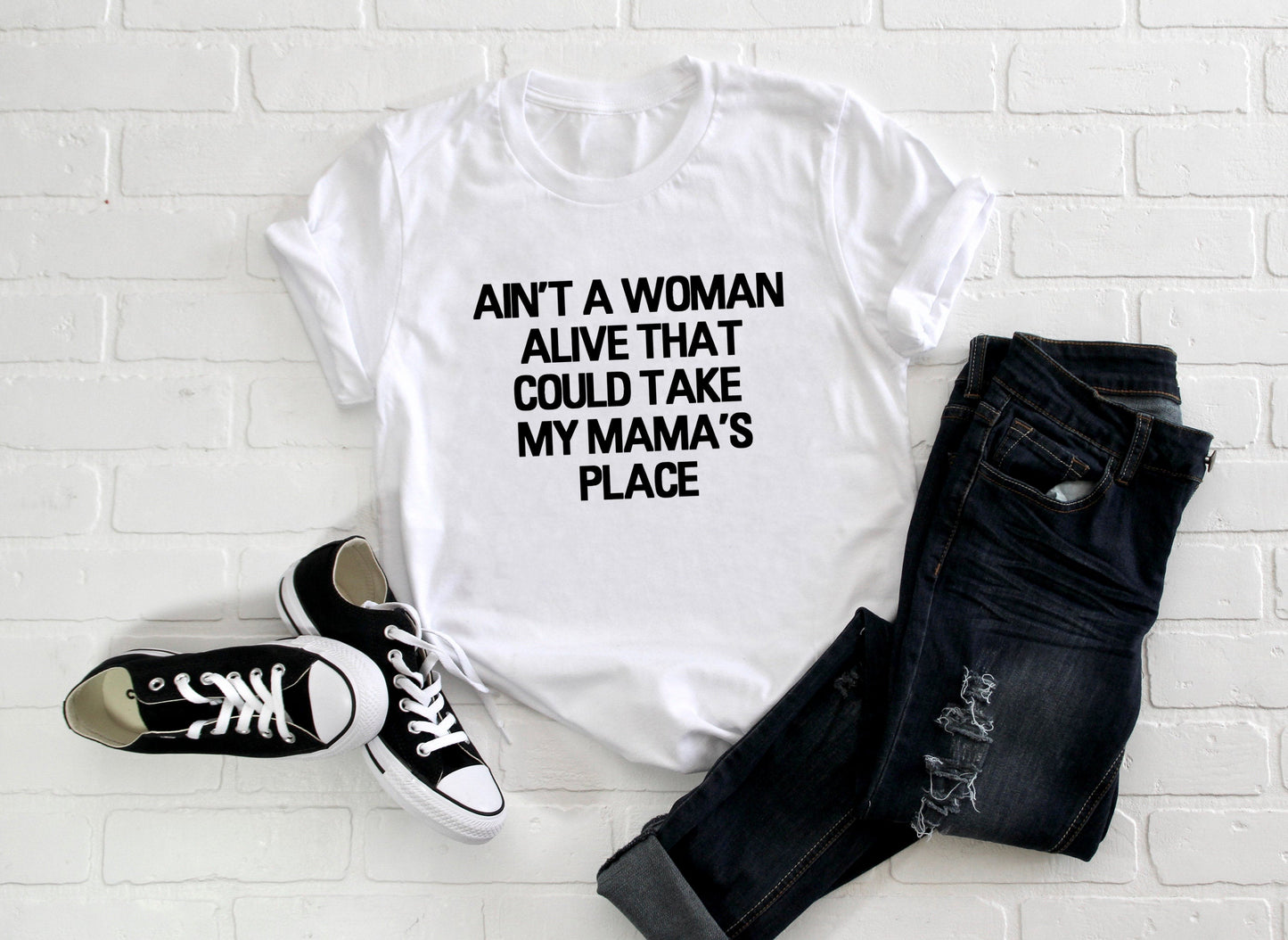 Kid's/ Baby "Ain't A Woman Alive That Could Take My Mama's Place" T-Shirt/ Romper