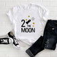 Kid's "2 The Moon" 2nd Birthday T-Shirt