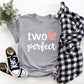 Kid's "Two Perfect" 2nd Birthday T-Shirt