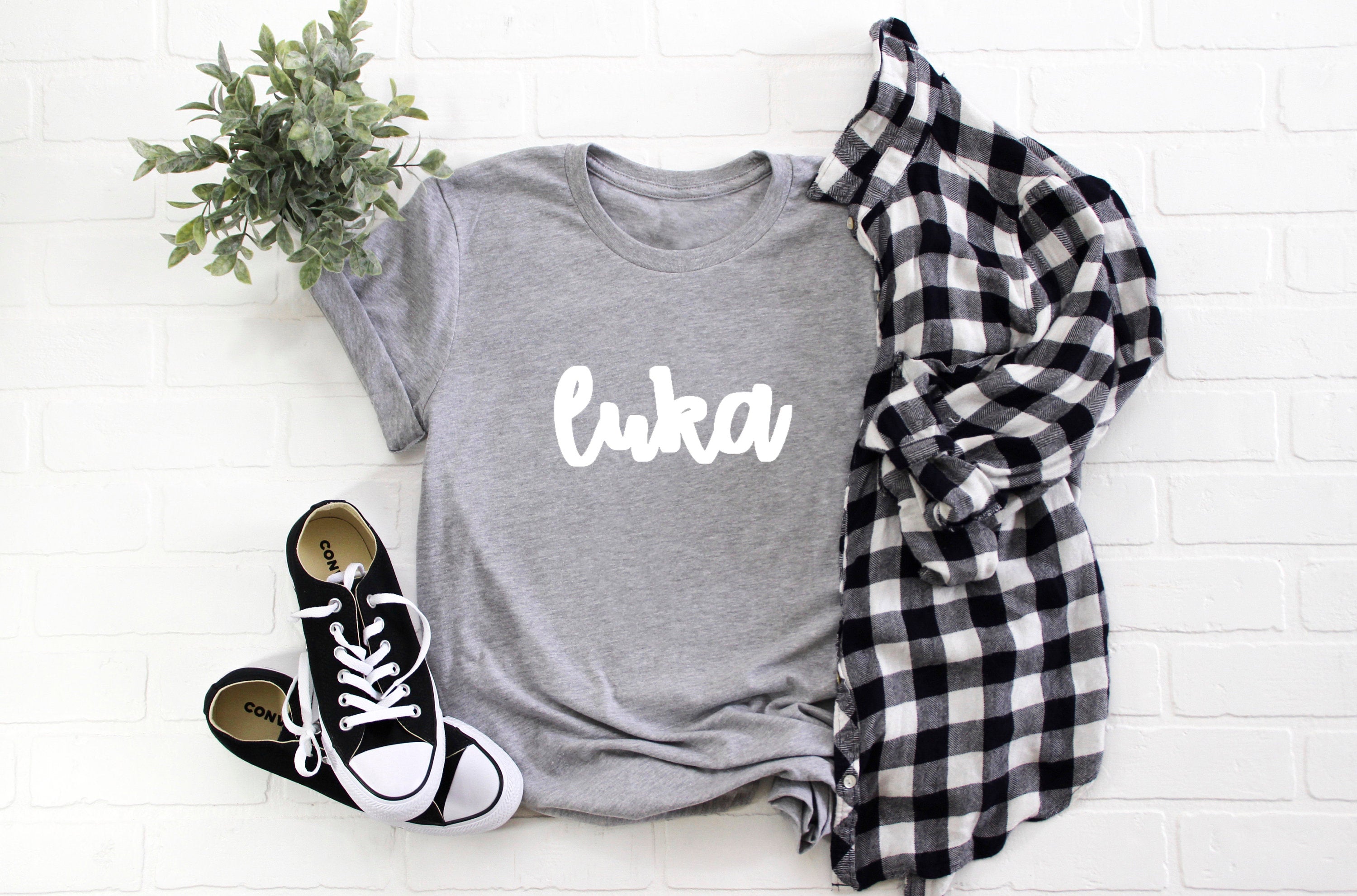 Kid's/ Baby Personalised Name T-Shirt/ Romper