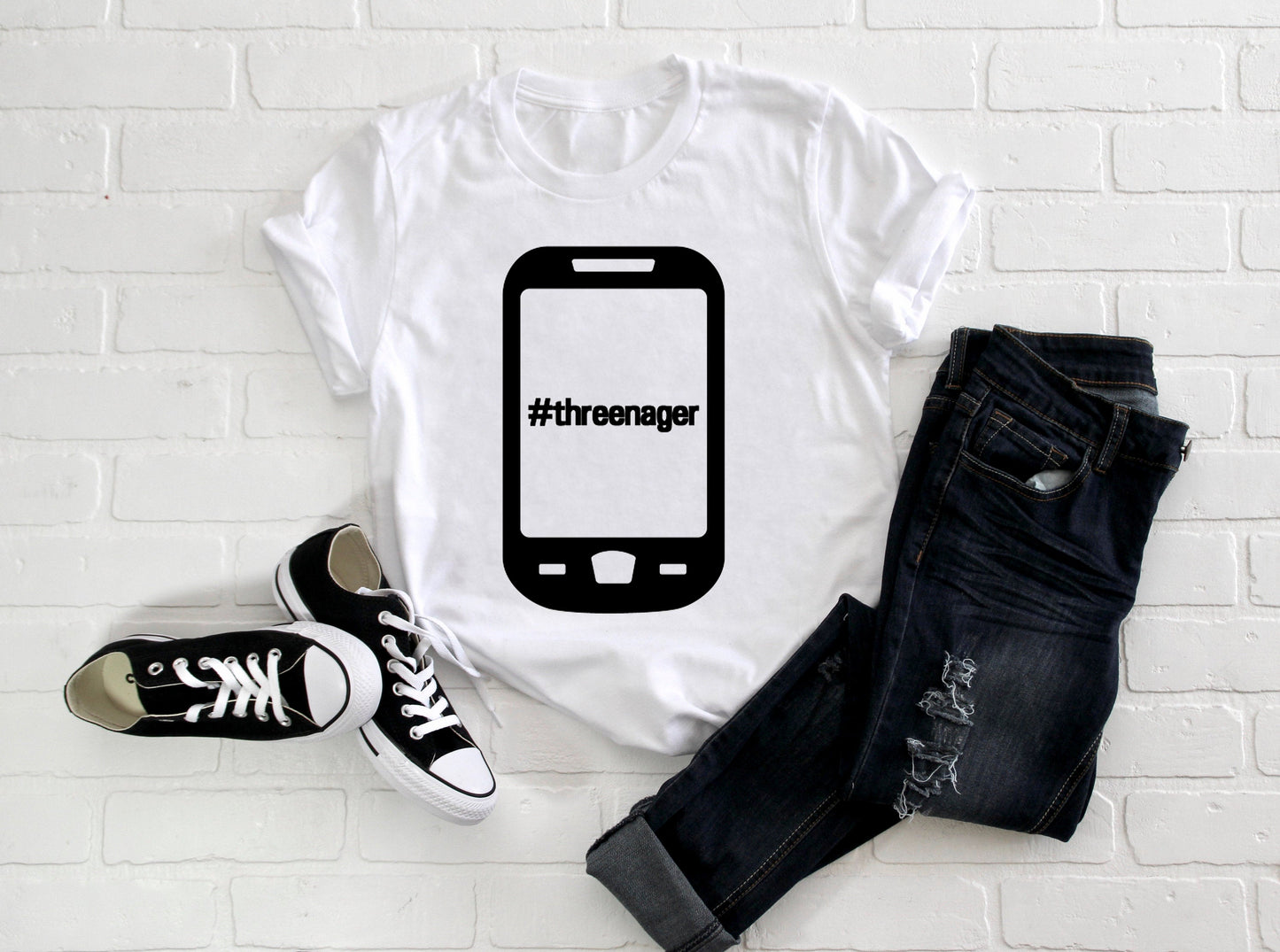Kid's "#Threenager" T-Shirt