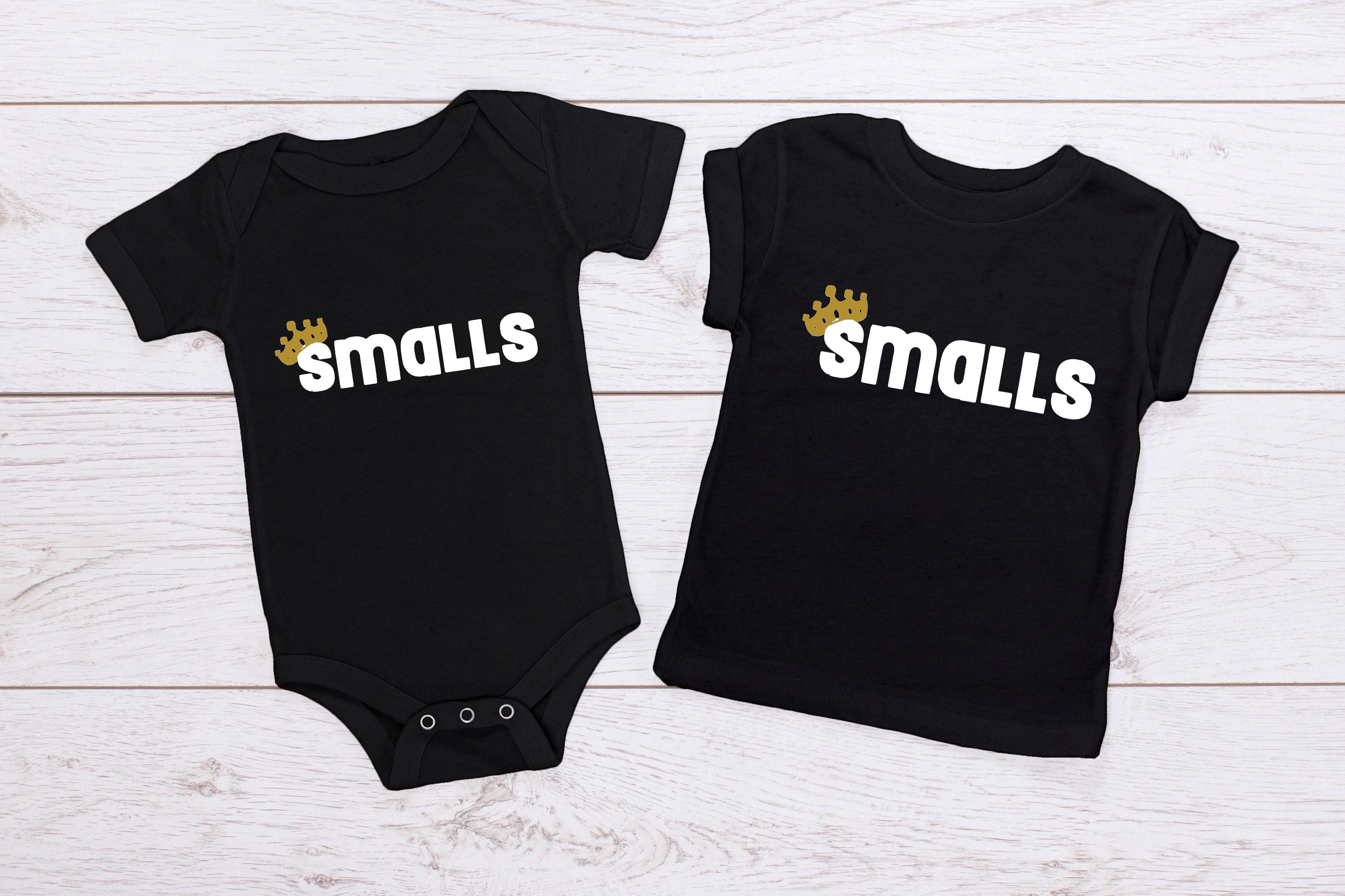 Family "Biggie/ Smalls" T-Shirt/ Romper