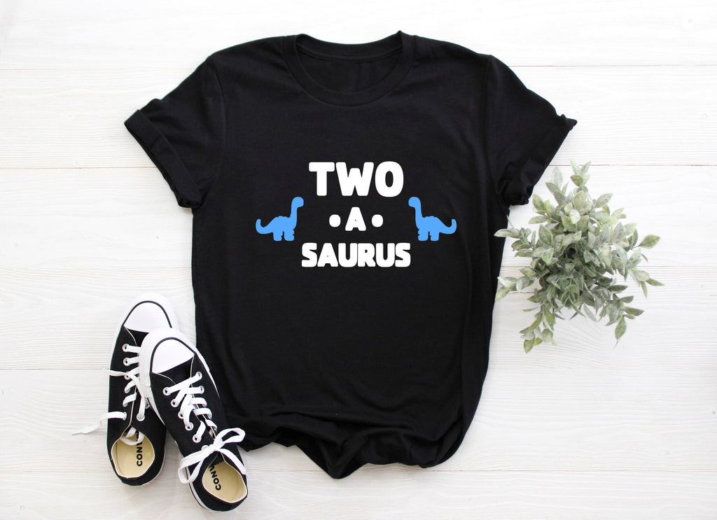 Kid's  "Age-A-Saurus" Dinosaur Birthday T-Shirt