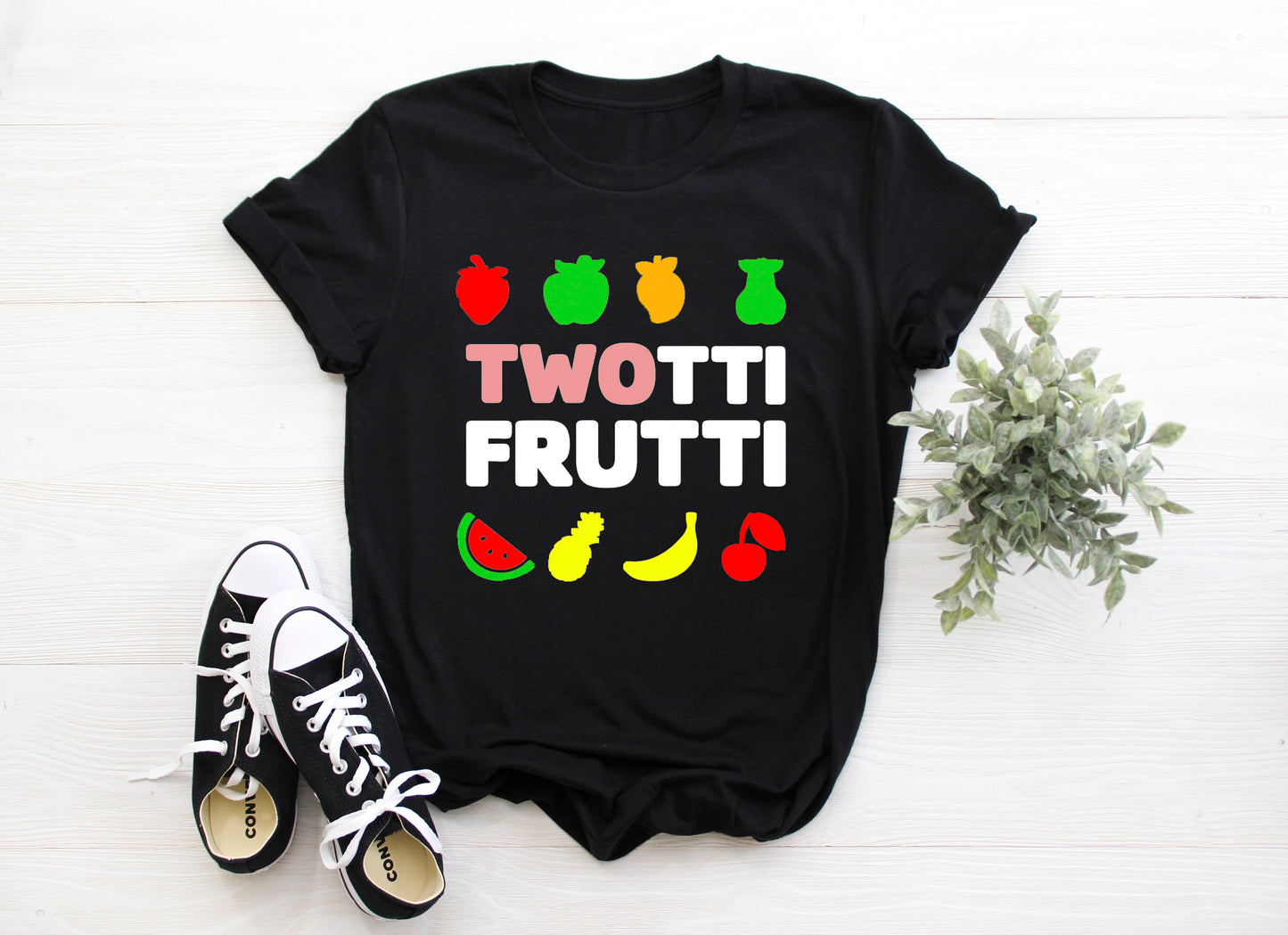 Kid's "Twotti Frutti" 2nd Birthday T-Shirt