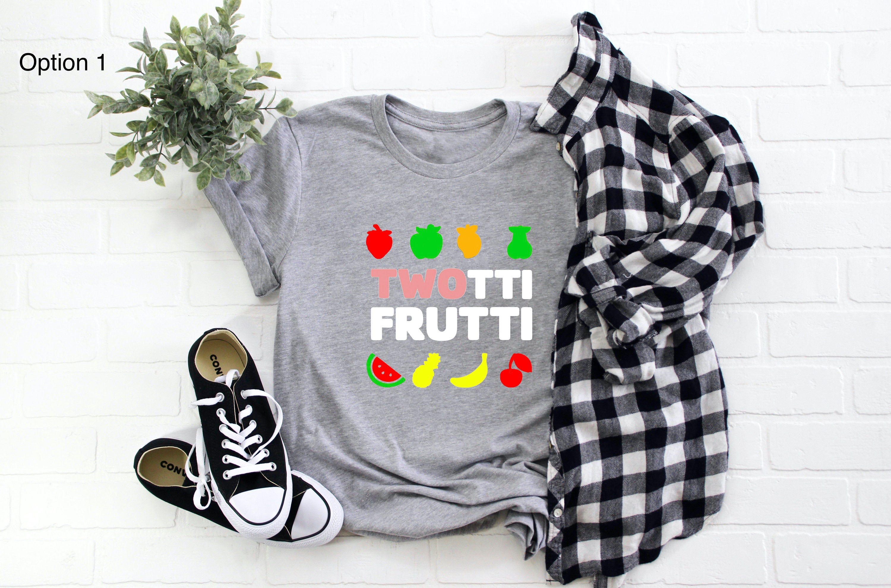 Kid's "Twotti Frutti" 2nd Birthday T-Shirt