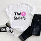 Kid's  "Two Sweet" 2nd Birthday T-Shirt Donut