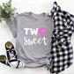 Kid's  "Two Sweet" 2nd Birthday T-Shirt Donut