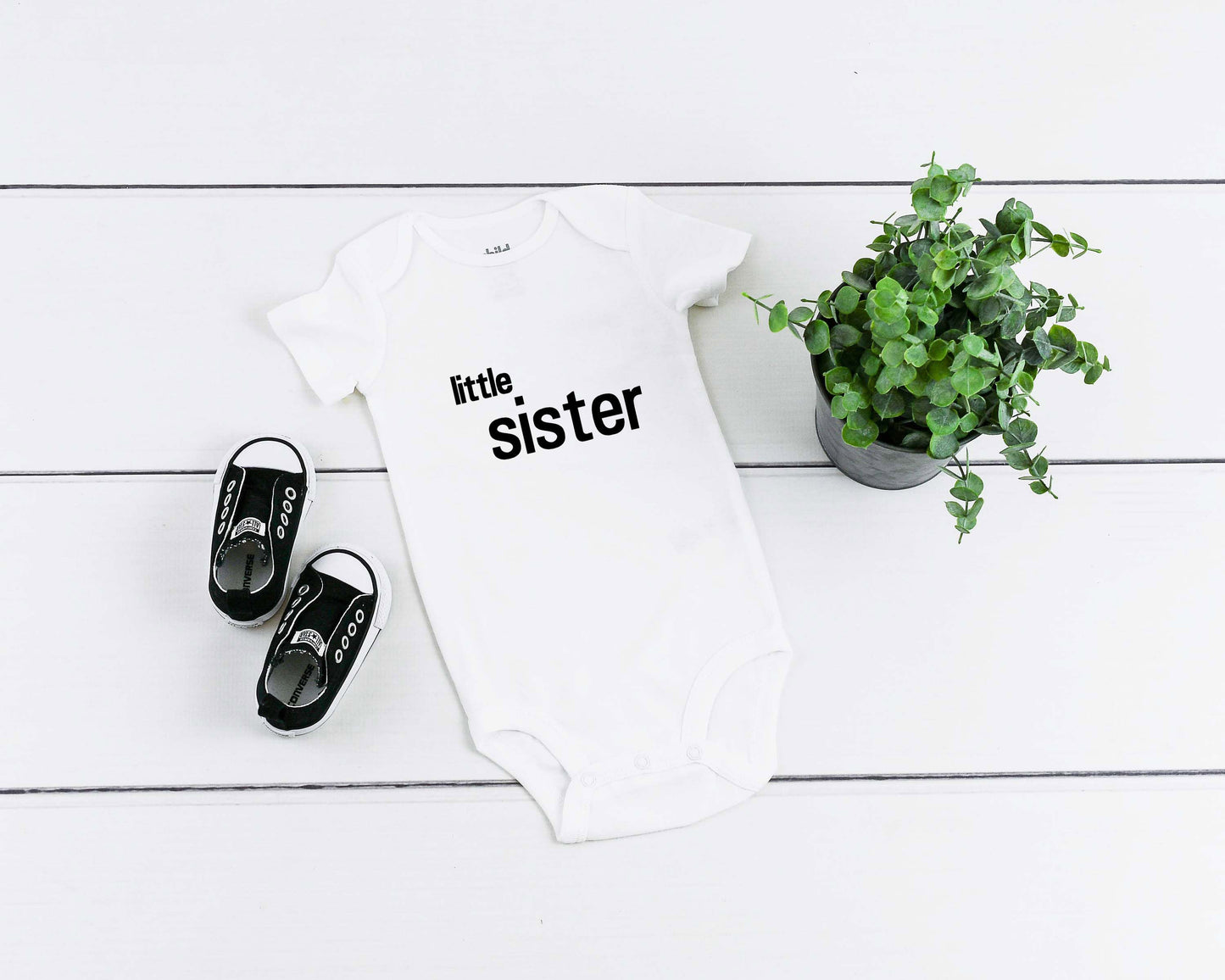 Kid's "Big Brother/ Little Brother/ Big Sister/ Little Sister" T-Shirt/ Romper