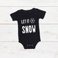 Let It Snow Adult/ Kid's/ Baby Christmas T-Shirt/ Romper