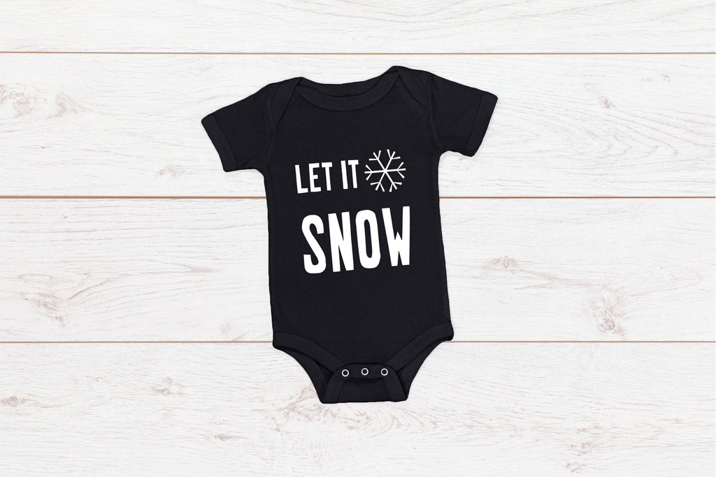 Let It Snow Adult/ Kid's/ Baby Christmas T-Shirt/ Romper