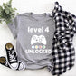 Kid's "Level (Insert Age) Unlocked" Birthday xbox T-Shirt