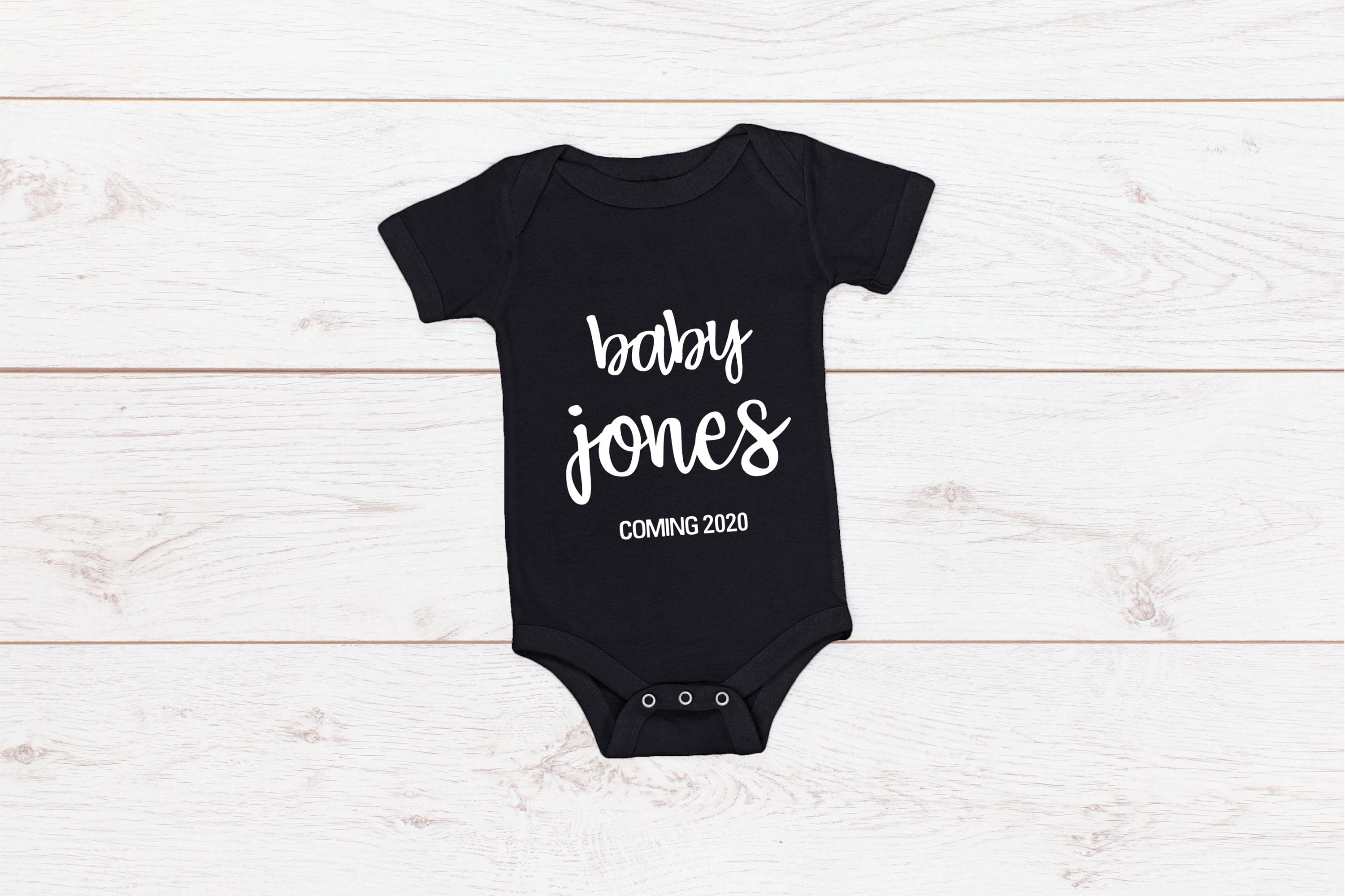 Baby Announcement "Baby (Insert Name) EST. (Insert Year)/ Coming (Insert Year)"