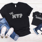 Adult/ Toddler/ Baby T-Shirt/ Romper "The MVP/ The Rookie/ The GOAT/ The Hall of Famer/ The Future First Round Pick"