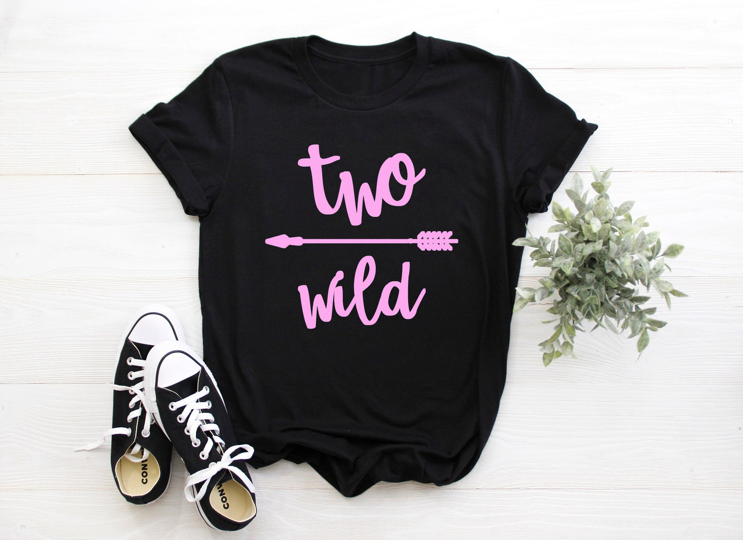 Kid's "Two Wild" 2nd Birthday T-Shirt