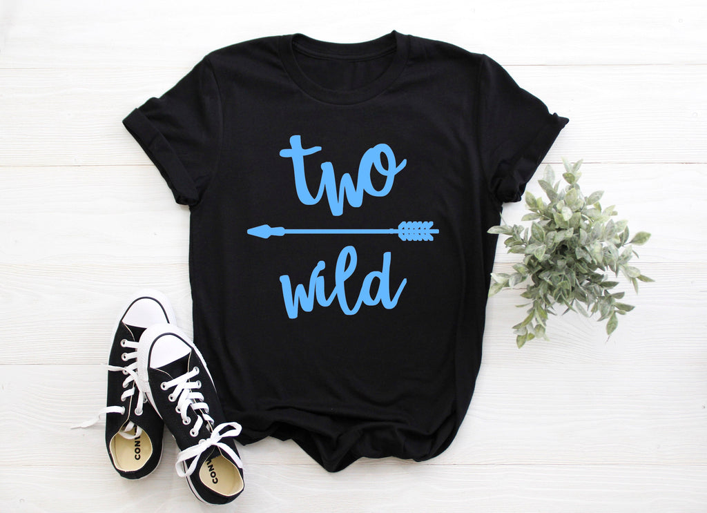 Kid's "Two Wild" 2nd Birthday T-Shirt