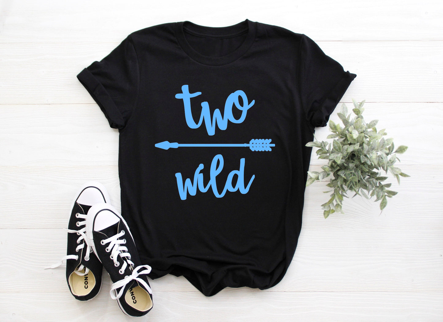 Kid's "Two Wild" 2nd Birthday T-Shirt