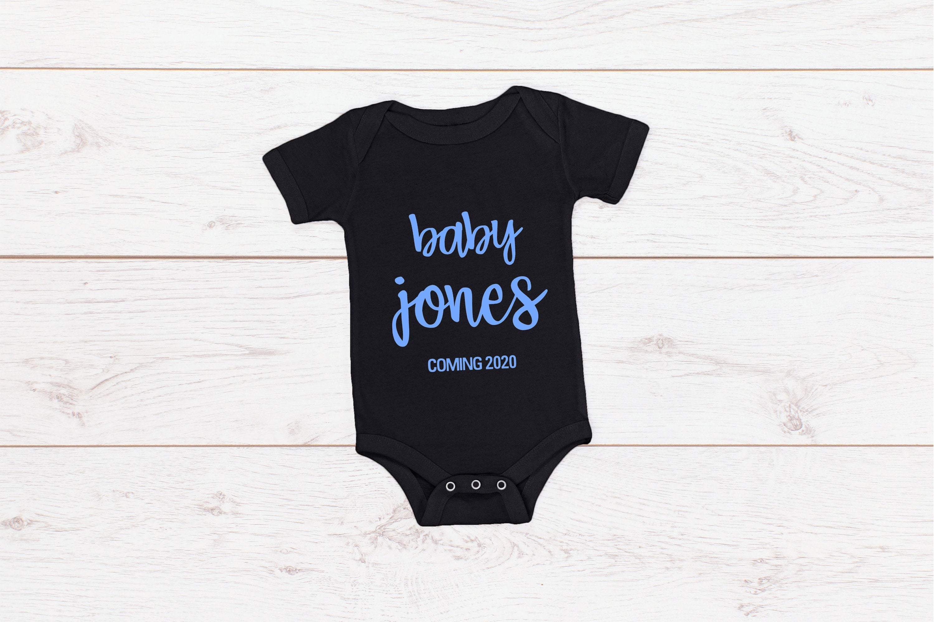 Baby Announcement "Baby (Insert Name) EST. (Insert Year)/ Coming (Insert Year)"