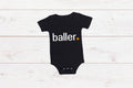 Kid's/ Baby "Baller" T Shirt/ Romper