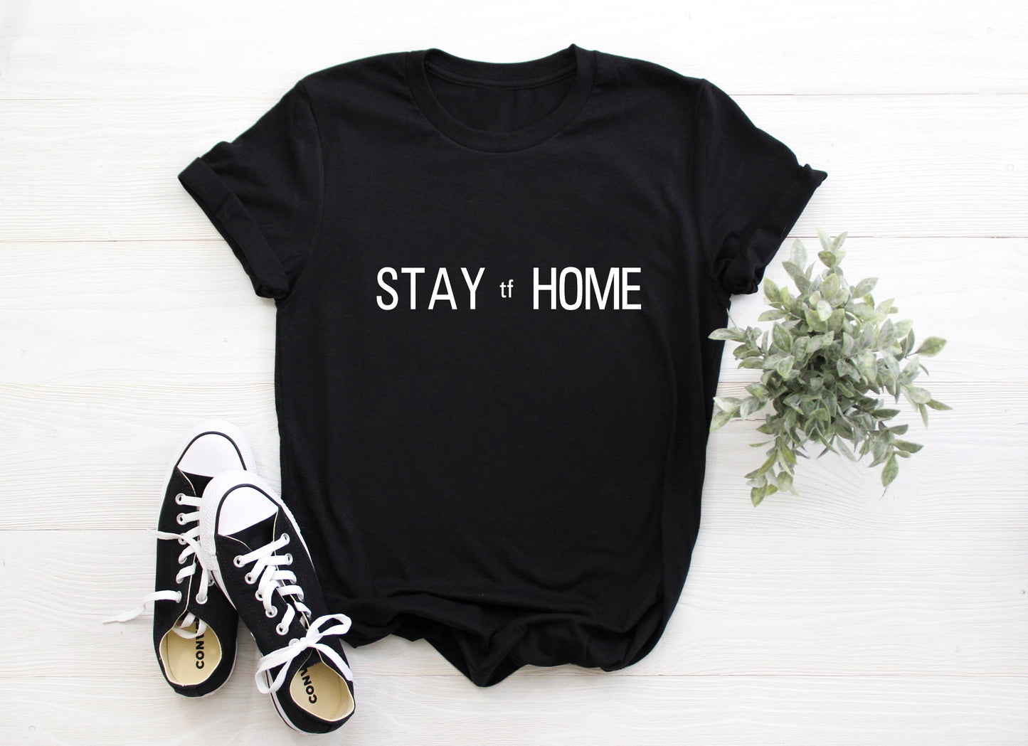 Stay tf Home Adult/ Toddler/ Baby T-Shirt/ Romper