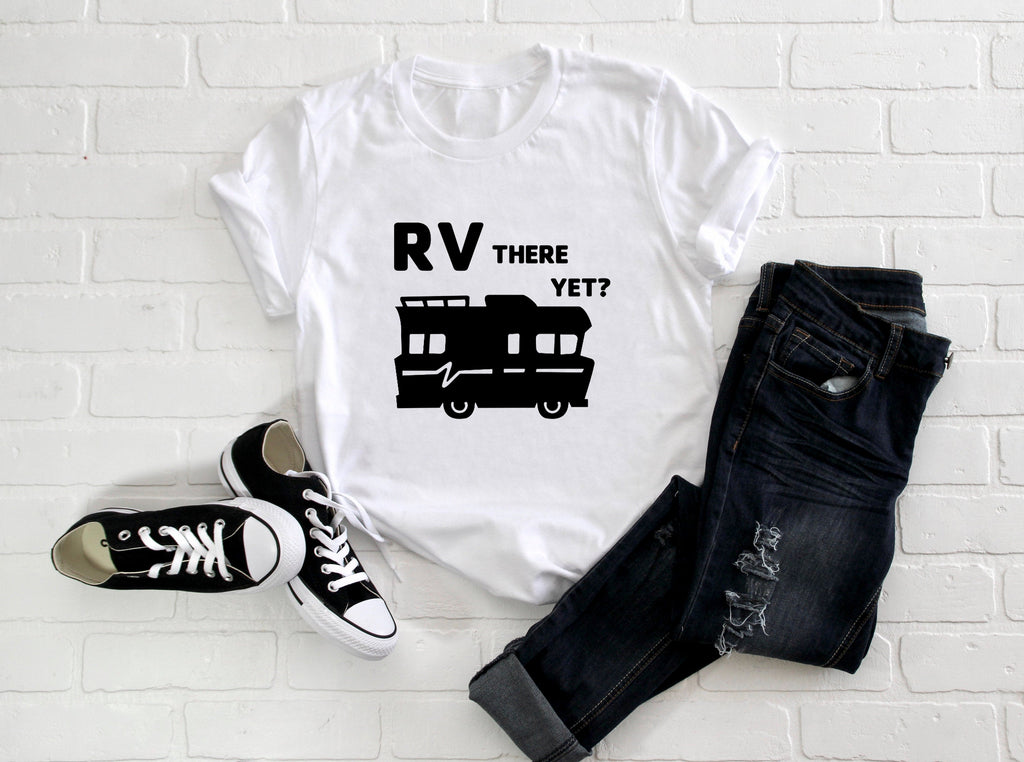 RV There Yet? Caravan Adult/ Toddler/ Baby T-Shirt/ Romper