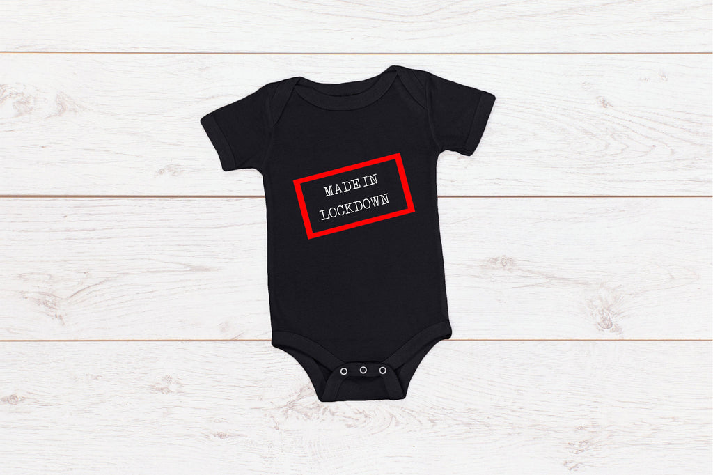 Baby Announcement "Made in Quarantine/ Lockdown"