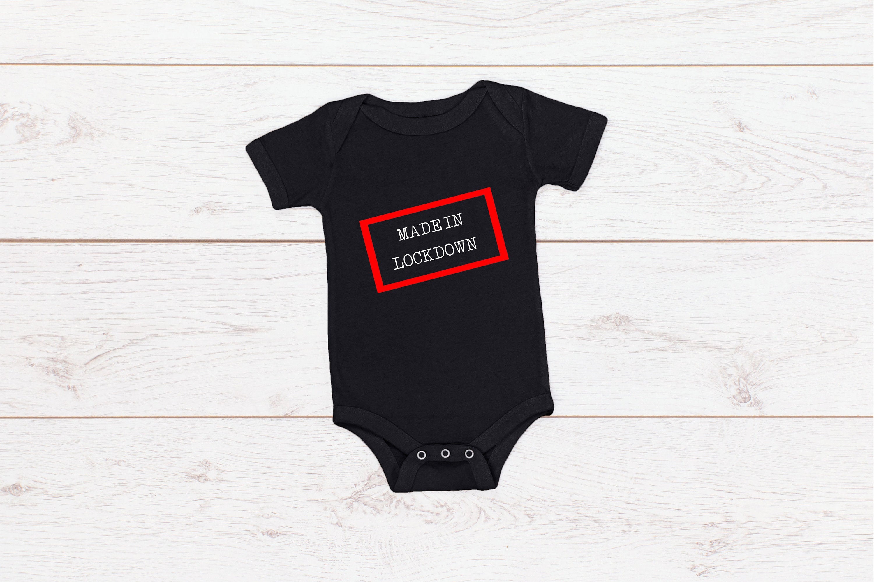 Baby Announcement "Made in Quarantine/ Lockdown"
