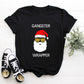 Gangster Wrapper Santa Adult/ Kid's/ Baby Christmas T-Shirt/ Romper