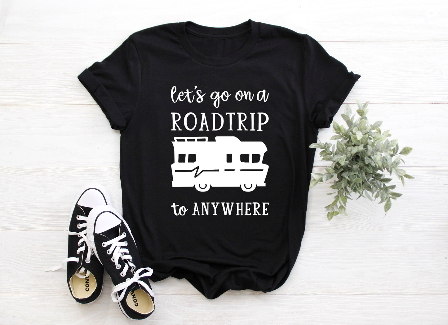 Let's Go On A Roadtrip to Anywhere Caravan/ RV Adult/ Toddler/ Baby T-Shirt/ Romper