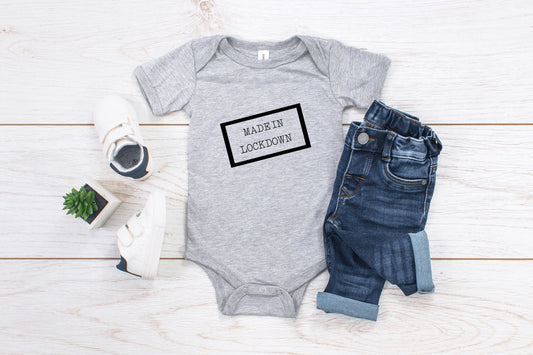 Baby Announcement "Made in Quarantine/ Lockdown"