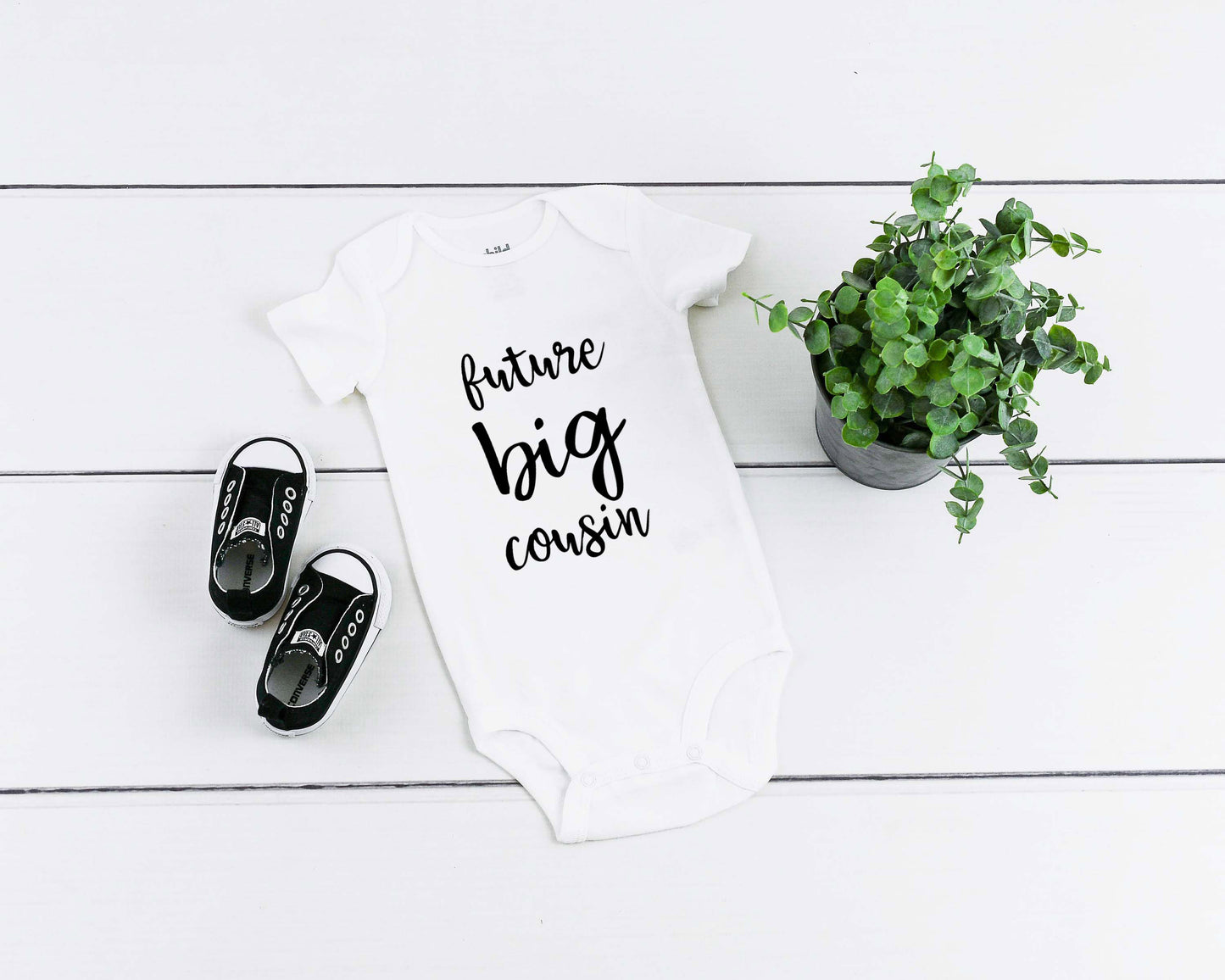 Kid's/ Baby "Future Big Cousin" T-Shirt/ Romper