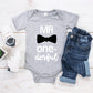 Baby First Birthday Romper/ T-Shirt "Mr One-derful"