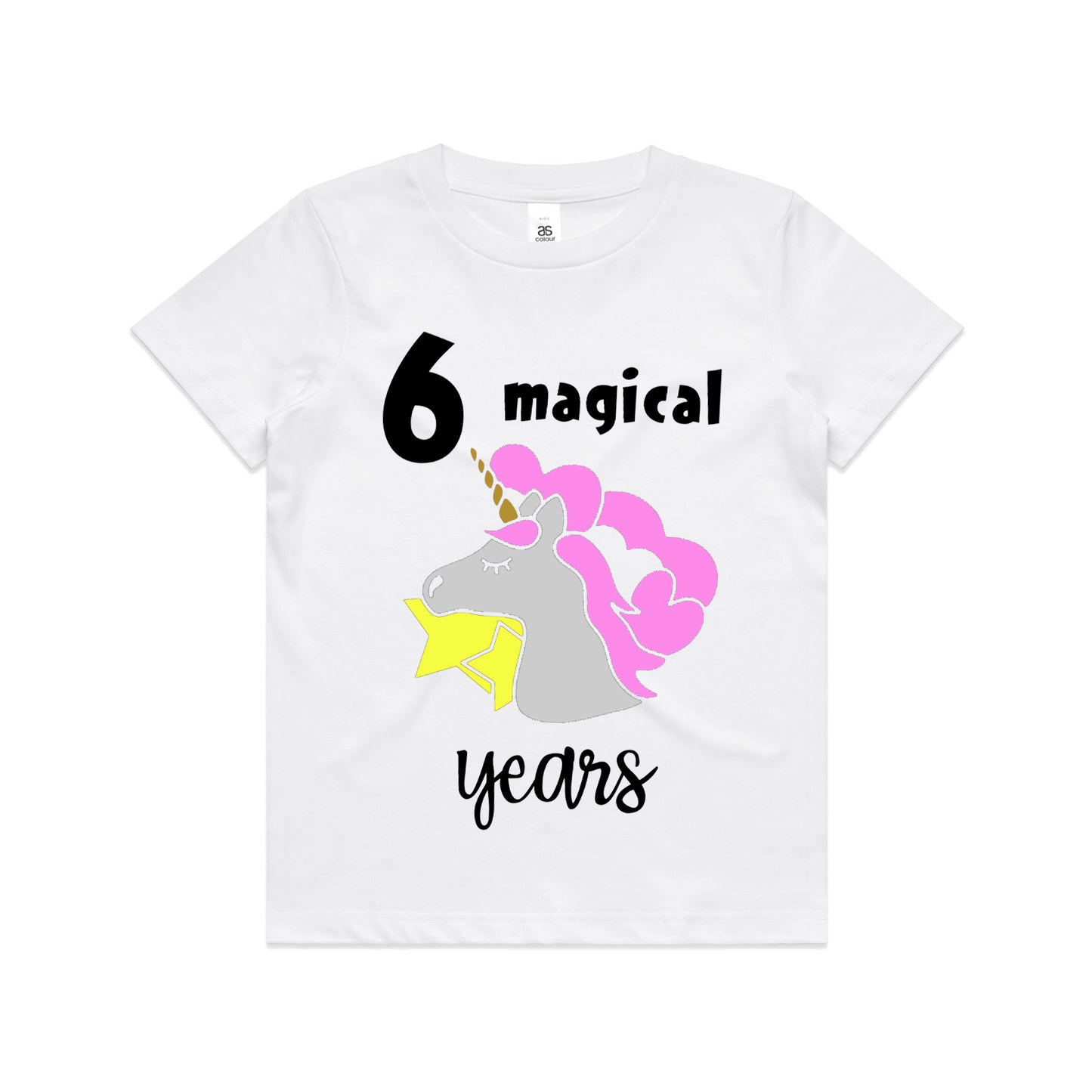 Kid's/ Baby "(Insert Age) Magical Years" Unicorn Birthday T-Shirt/ Romper
