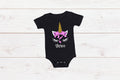 Kid's/ Baby "(Insert Age) " Unicorn Birthday T-Shirt/ Romper