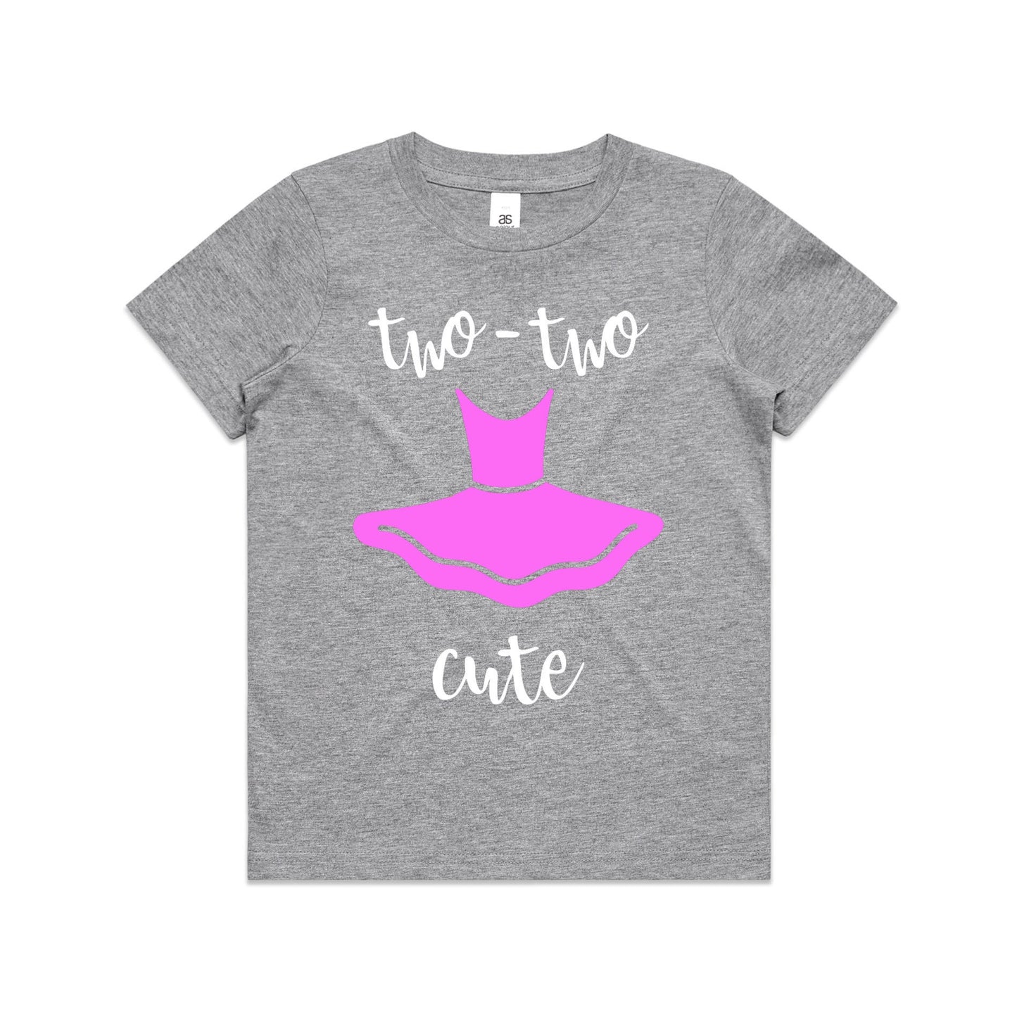 Kid's "Two Two Cute" 2nd Birthday T-Shirt