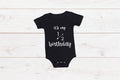 Baby Half Birthday Romper "It's my 1/2 Birthday"