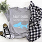 Kid's "Baby Shark Two Two Two Two" 2nd Birthday T-Shirt