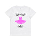 Kid's "Two Two Cute" 2nd Birthday T-Shirt