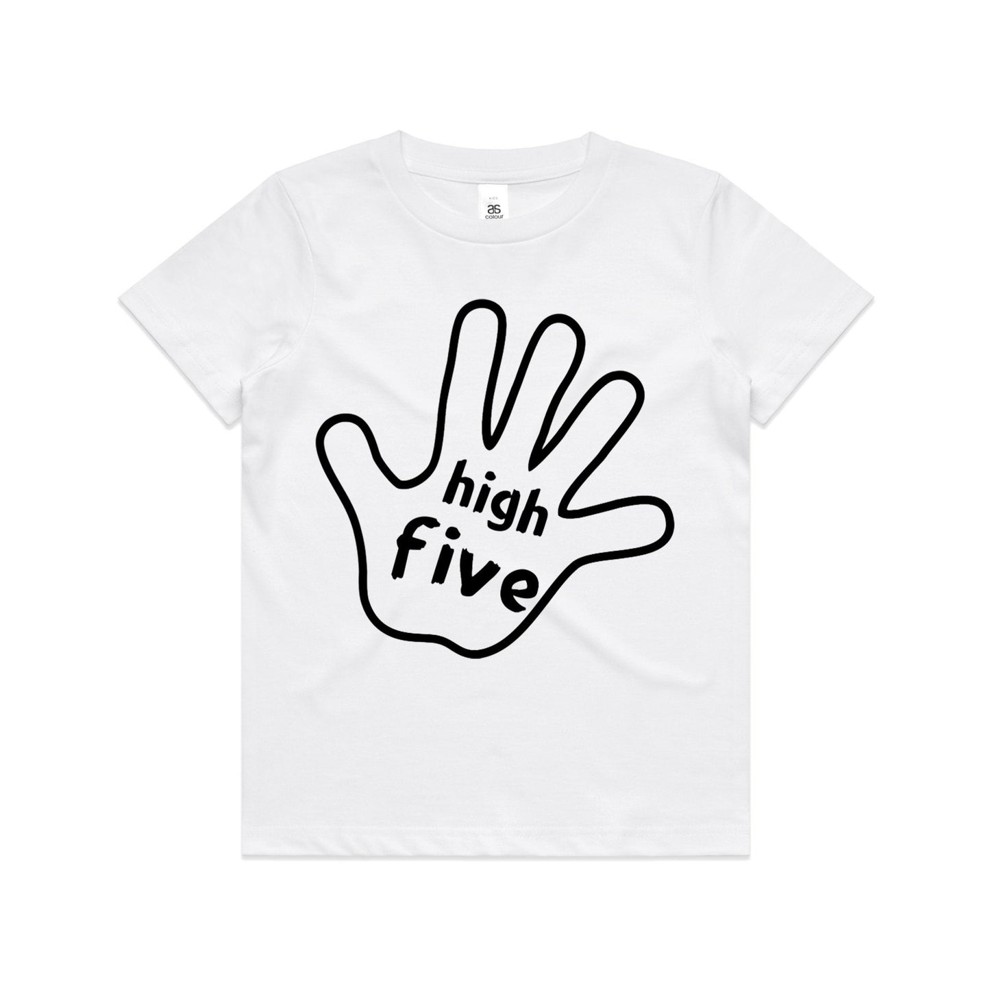 Kid's "High 5" 5th Birthday T-Shirt