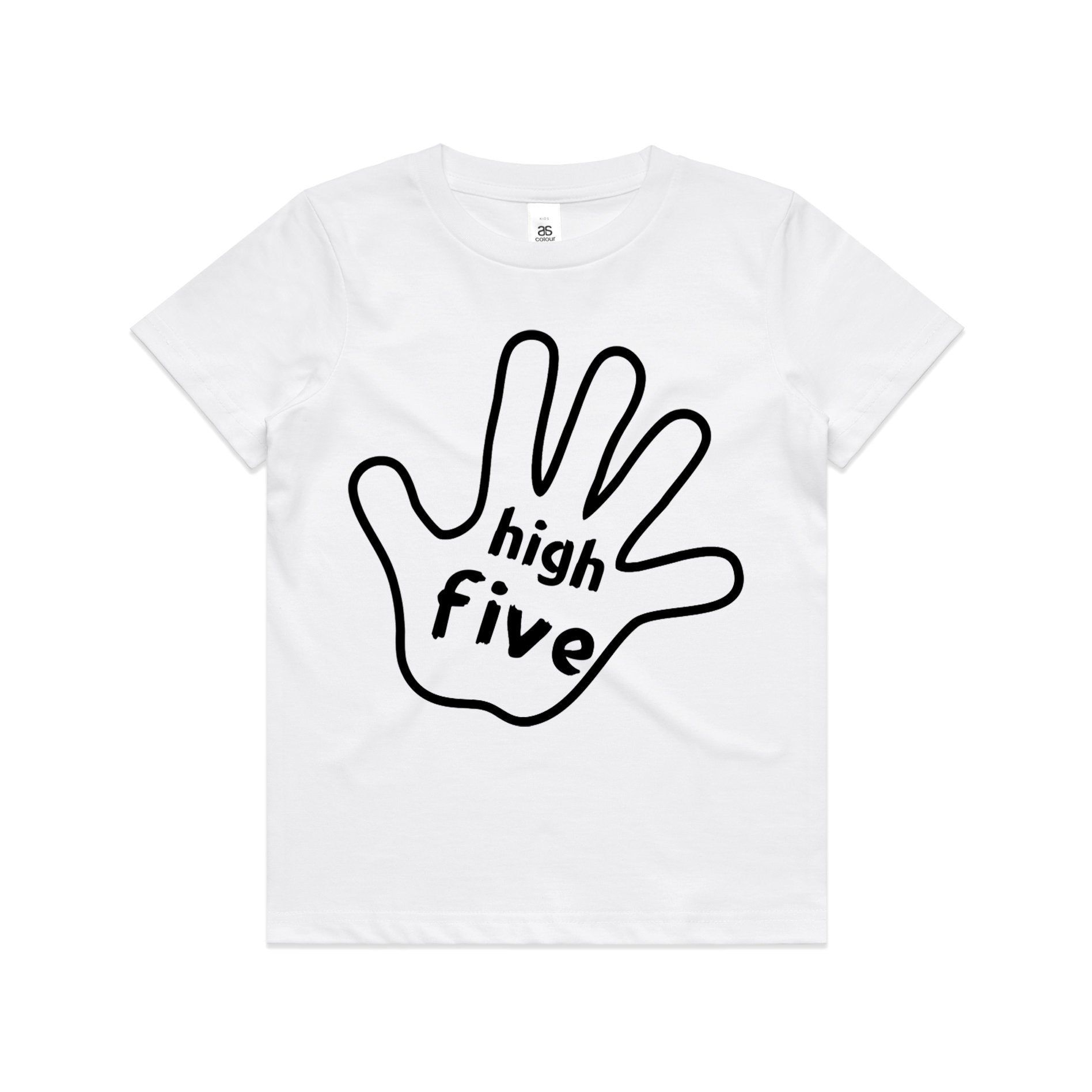 Kid's "High 5" 5th Birthday T-Shirt