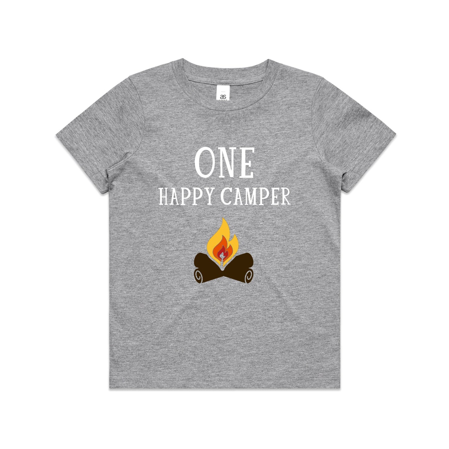 Kid's "One Happy Camper" 1stBirthday T-Shirt