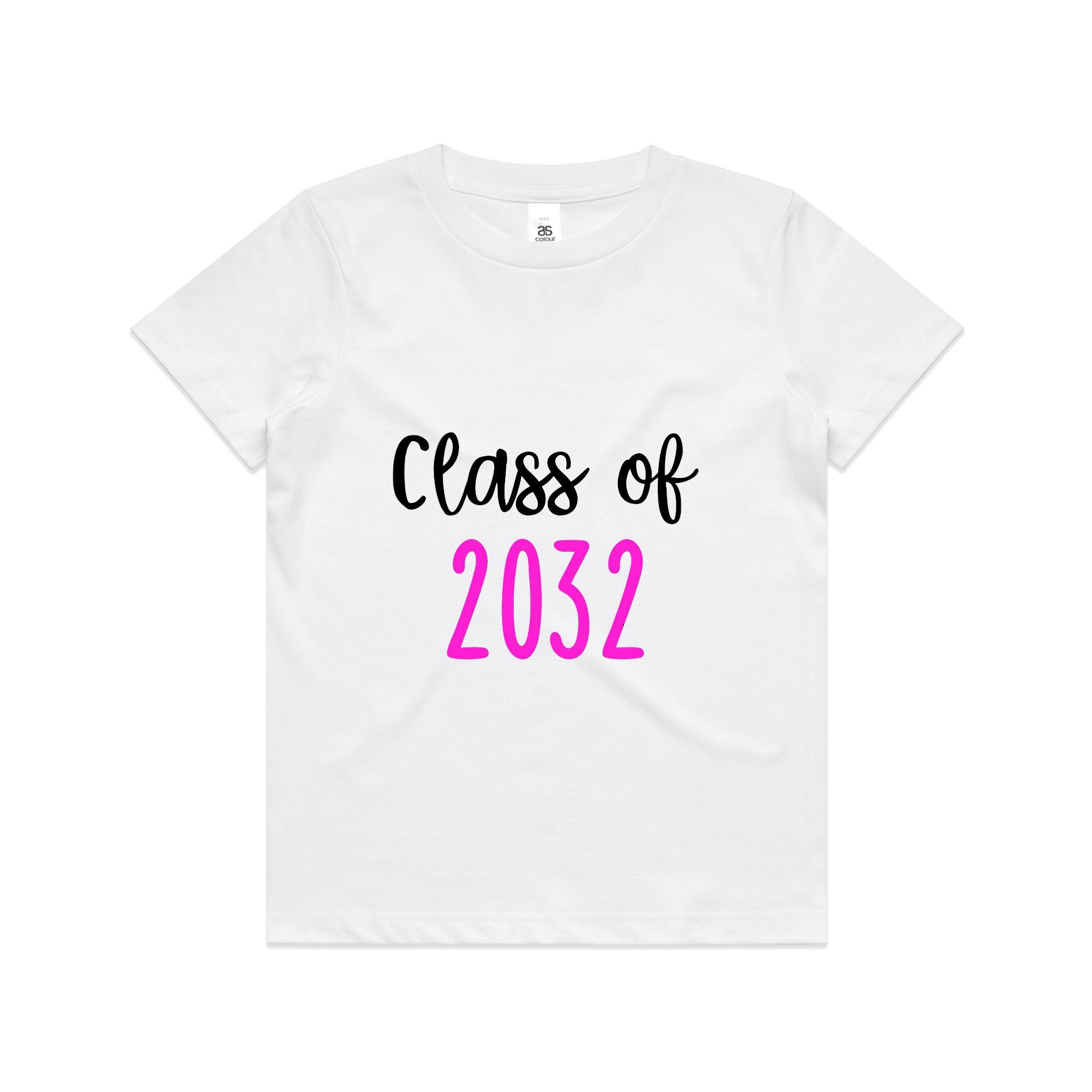 Graduation Class of Year Grow With Me T-Shirt.