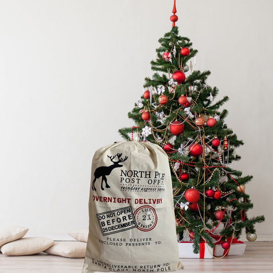 North Pole Post Office Personalised Santa Sack