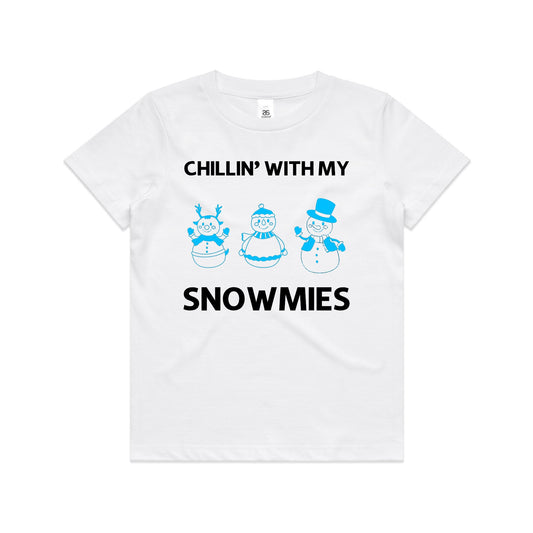 Chillin’ With My Snowmies Adult/ Child and Baby T-shirt/ romper