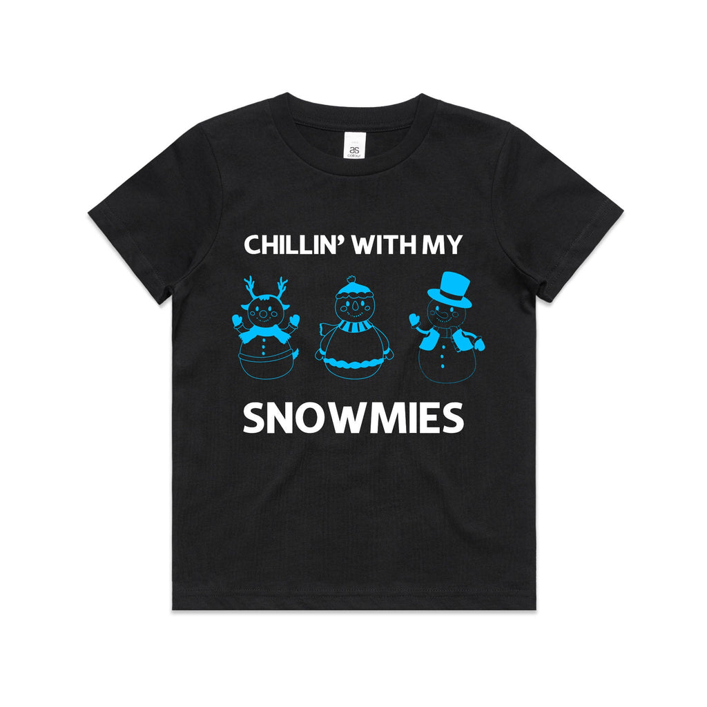 Chillin’ With My Snowmies Adult/ Child and Baby T-shirt/ romper